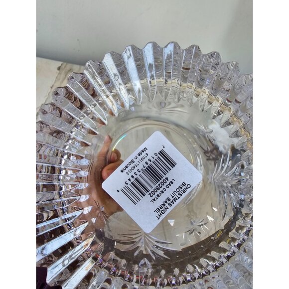 Waterford Xmas‎ night biscuit barrel 40028002 new - Picture 8 of 8